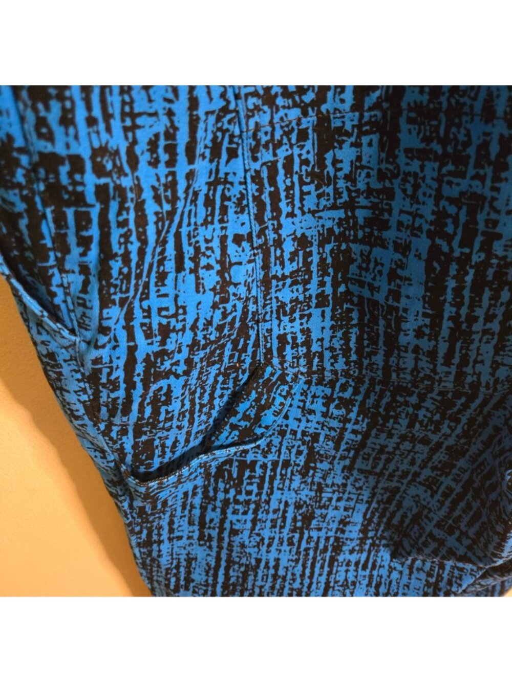 Wildfang The Essential Short Sleeve Coveralls Jumpsuit Blue Black Print Size XL - Picture 9 of 11